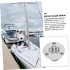 LALAFINA 2 Sets Stainless Steel Boat Deck Drain Plug Durable