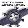 Mairuker Die Handle Round Die Stock Handle Wrench with Knurled