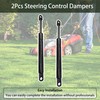 2 Pack Upgraded 539102720 Steering Damper Fit for Husqvarna BZ