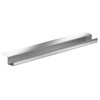 Trobak Simple Box Gutter 2 Metres Aluminium Natural Includes Mounting