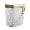 Hymmah Bathroom Trash Can 1.8 Gallon(7 Liter) Small Kitchen Garbage