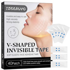 Face Lift Tape, 40 Pcs Face Tape Lift Invisible Waterproof Face Stickers, Instant Makeup Face Lift Tool, Face Tape for Wrinkles, Face Lift Stickers for Concealing Double Chin Sagging Tightening Skin