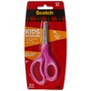 Scotch 5" Soft Touch Blunt Kid Scissors, Magenta, Ideal for