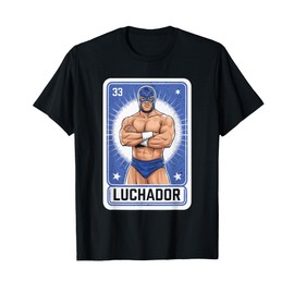 Lucha Libre Mask Luchador Wrestler Mexican Wrestling T-Shirt
