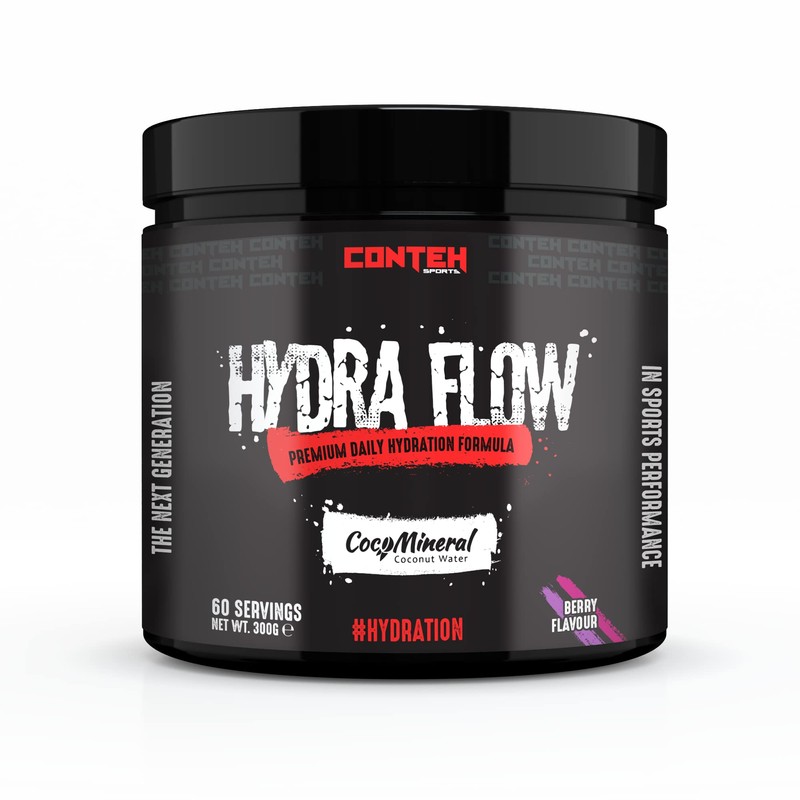 Conteh Sports Hydra Flow Premium Daily Hydration Formula 300g, 60