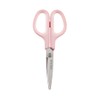 SC-175S-AB Fit Cut Curve, Antibacterial Grip, Pink, Scissors, Office Use