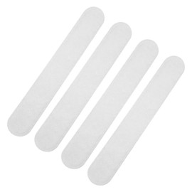 Healeved 20pcs Cotton and Paper Sweatband Hat Reducer Tape for Men and Women Hat Sizing Inserts for Caps Sweat Absorbing Liner for Comfortable Fit White