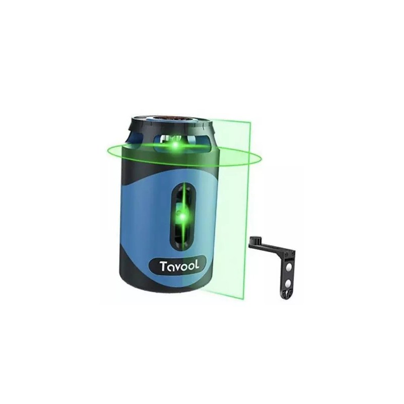 tavool Cross Laser Level for Construction - 360° Green Self