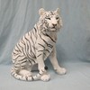 DWK Ishtar Large White Tiger Figurine Statue