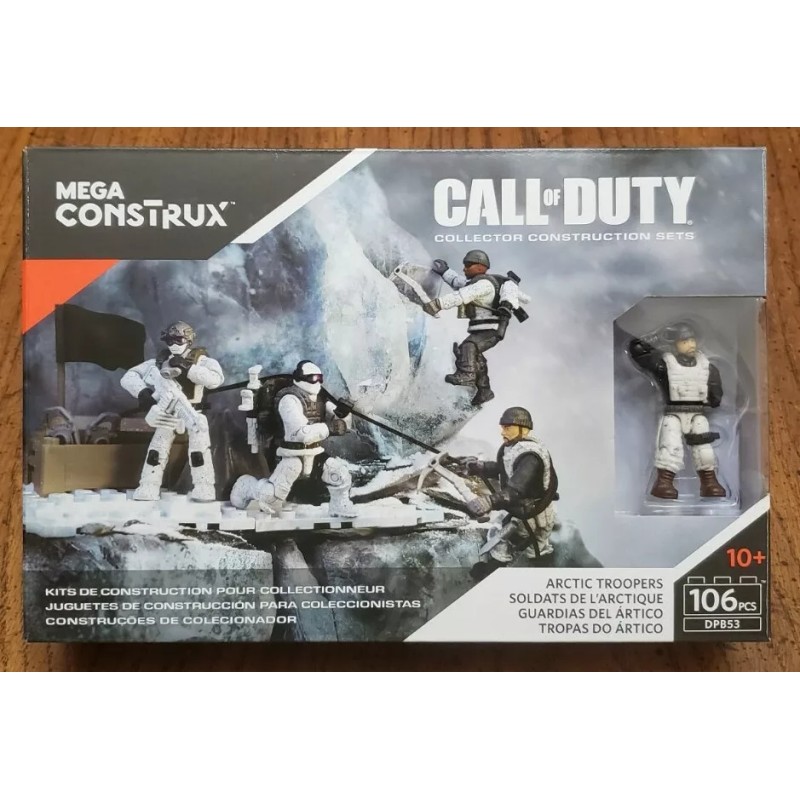 Mega Construx Call of Duty Arctic Troopers Construction Playset