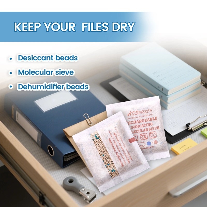 ADSORBCO REDEFINING DESICCANT [20 Gram 20 Packages] Adsorbco Rechargeable Molecular