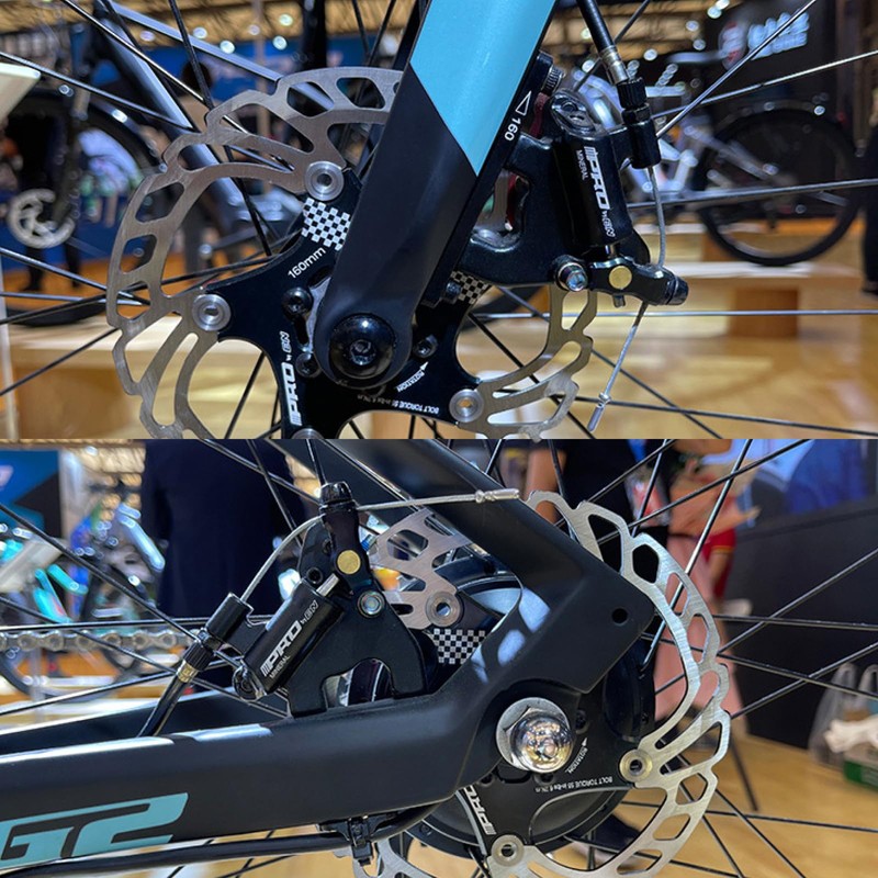 DJC Hydraulic Brake Caliper for Road Bike Gravel 2 Pistons