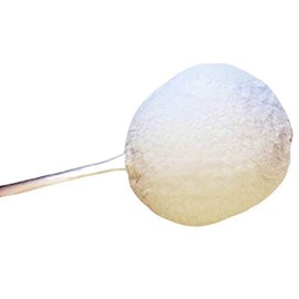 The Lollipop - 12 inch Puff On A Stick - Fleece Powder Puff for Those With Disabilities