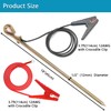Minidodoca Electric Fence Wire - Grounding Rod, Connect The Energizer