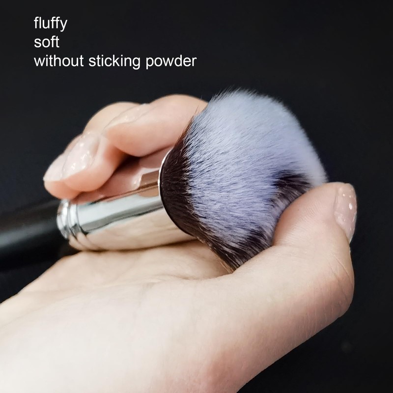 ACOSBRUOP Foundation Brush, Round Top Kabuki Foundation Brush and Professional