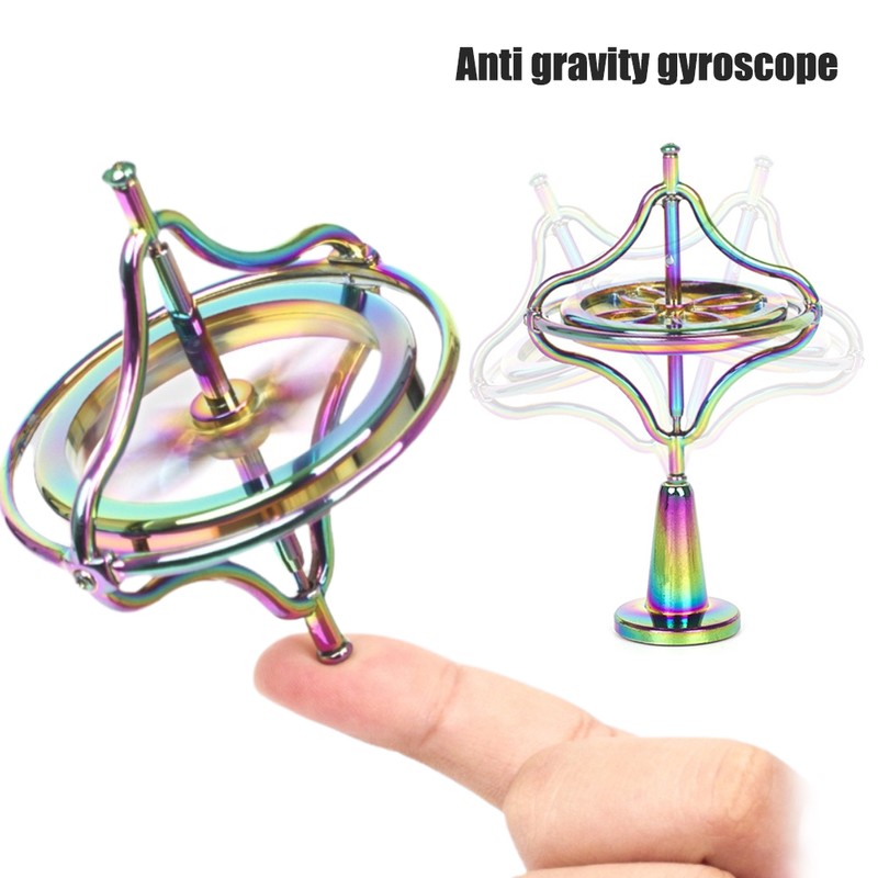 Gyroscope Relieve Stress Toys Fingertip Decompression Toy Durable Portable Metal