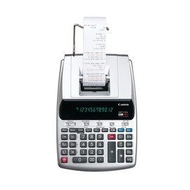 Canon Office Products 2198C001 Canon MP11DX-2 Desktop Printing Calculator with Currency Conversion, Clock and Calendar