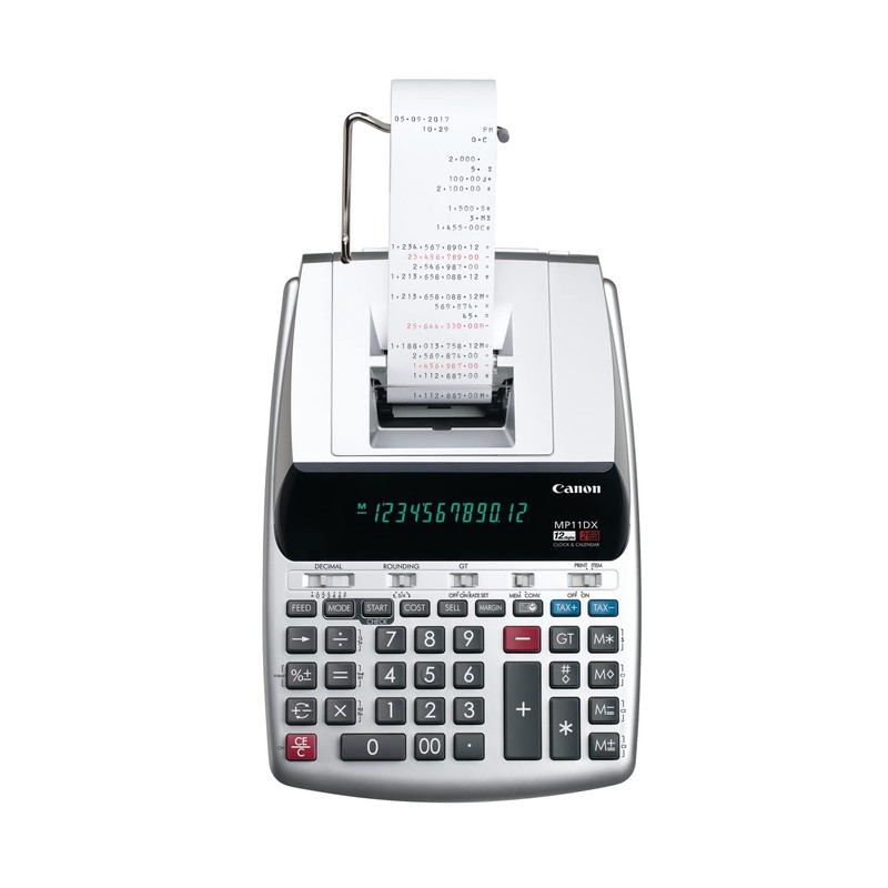 Canon Office Products 2198C001 Canon MP11DX-2 Desktop Printing Calculator with
