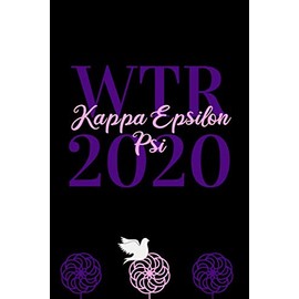 Kappa Epsilon Psi WTR 2020: Pretty Purple and Rose Pink Lined Journal for New Key Sorors | Sorority Sisterhood Reveal Crossing Gift
