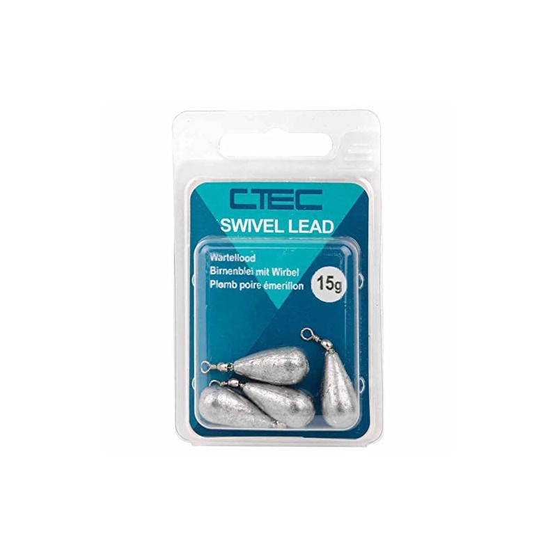 C-TEC SPRO Swivel Sinker Lead 20 g / Pack of
