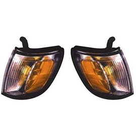 For 1997 1998 Toyota 4Runner Pair Driver and Passenger Side Turn Signal/Side Marker Light w/Bulbs TO2520151 TO2521151 | 81620-35311 81610-35311 ;