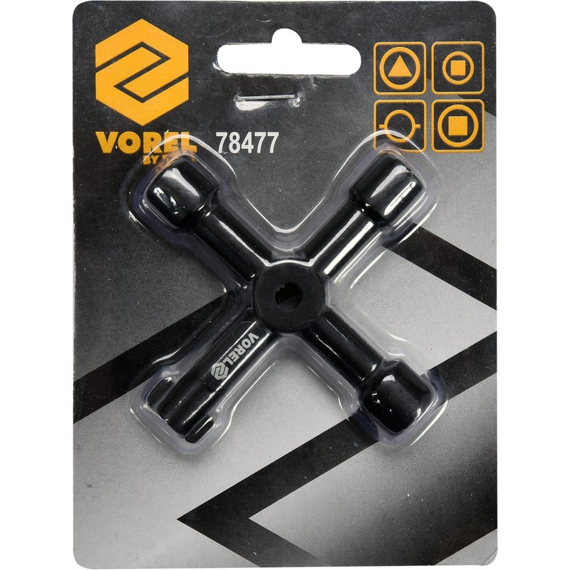 Vorel Universal Control Cabinet Key Square Heating Key Tap Key