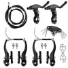 YIDM Brake Set, V-Brake Replacement Set with Brake Cables and