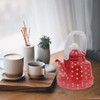 DOITOOL Vintage Tea Kettle 1.1 L Enamel Tea Kettle with
