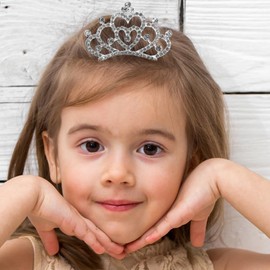 TOVINANNA 2pcs Mini Rhinestone Hair Comb Lightweight and Secure for Dance Versatile Headpieces for Girls Gentle Scalp for Boy Girl Events