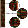 Nepnuser Juneteenth Table Runner Black Pride Party Decorations African American