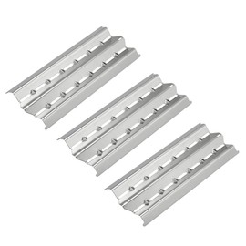 YIHAM KS749 Broil King 18429 Flav-R-Wave Heat Plates for Broil King Signet, Sovereign and Monarch Gas Grill Models, 13 3/4 inch x 6 1/4 inch, Stainless Steel, Set of 3