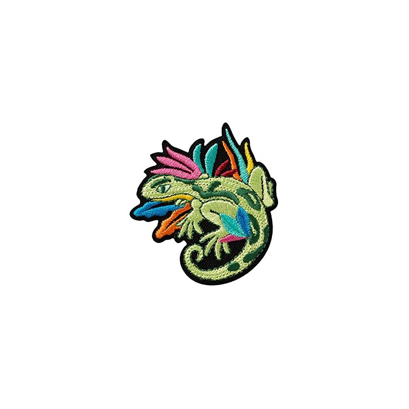 Mono Quick 121xx Bright Colourful Jungle Animal Applique, Iron-On Patch,