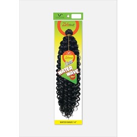 Vivica A Fox Zulu Braid Collection - 14 Inch Water Wave Latch Hook Crochet Braid, 16 Strands (1-Pack, Mix and Match Colors), Color TP30/1B