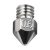 POLISI3D High Temperature Sharp Non-Stick MK8 Plated Copper Nozzle 0.6mm