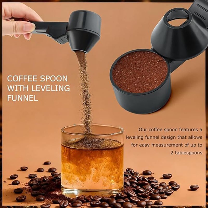 2PCS Measuring Scoop with Funnel