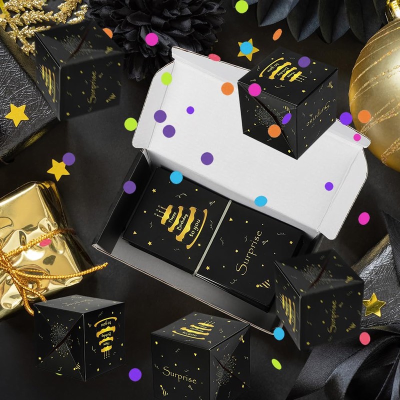 ANOMM Birthday Exploding Gift Boxes, Pop Up Gift Box, Surprise
