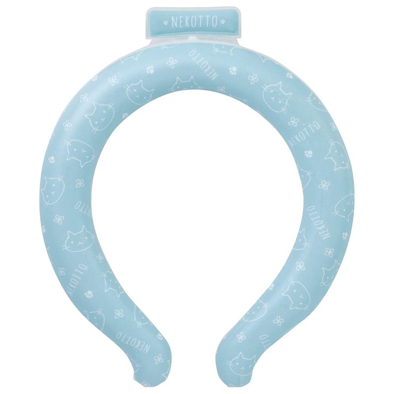 Skater NCL1-A Cooling Ring Reusable Neck Cooler for Women, Kids,