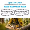2PCS 24" 3/8 063 84DL Chainsaw Chains Replacement Suitable for