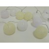 elume 20 Ball String Lights for Indoor Use, Textile Wire,