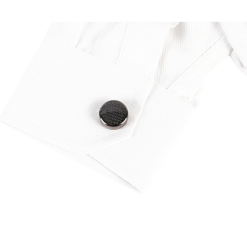 8pcs Button covers for men's shirts button cuffs button cover