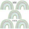 Pandawal Mini Rainbow Wall Sticker Set for Baby and Children's
