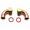 2 X 15mm X 1/2" End Feed Copper Bent Tap