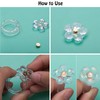 BROVITI 10Pcs Rotating Bearing for Fidget Anxiety Ring Resin Silicone
