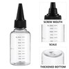 Frcolor Dropper Bottle, 50ml Graduated Dropper Bottle, Divider Bottle, Plastic