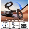 REOKILY 2026 Upgraded Vacuum Magnetic Car Phone Holder 360° Reinforced
