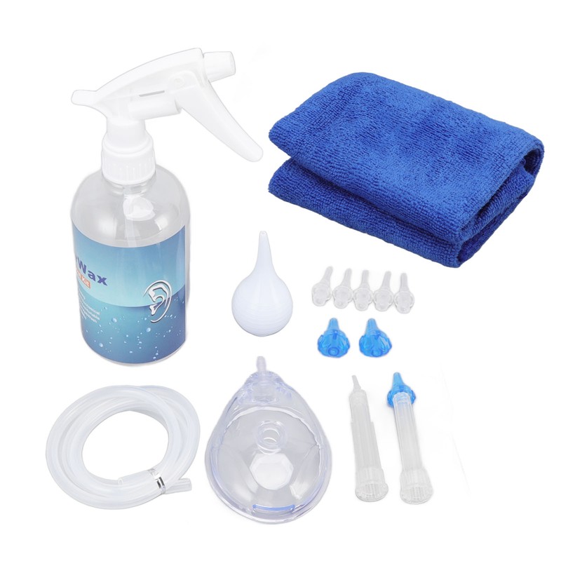 Ear Cleaning Kits 500ml Ear Washer Spray Bottle System with