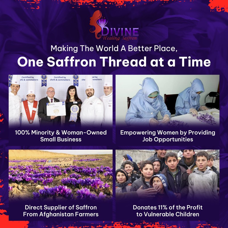 Saffron Threads - 100% Fresh, Pure Saffron from Afghanistan -
