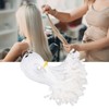200pcs Invisible Fishing Line Elastic Wire for Hair Extensions Transparent