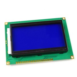 CANADUINO® GLCD LCD 12864 128x64 Graphic Display, Blue/White, ST7920