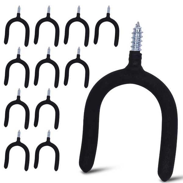 Lian.Ripple.Lian 12 Pack Garage Storage System Steel U Hooks with